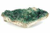 Green, Fluorescent, Cubic Fluorite Crystals - Madagascar #246157-2